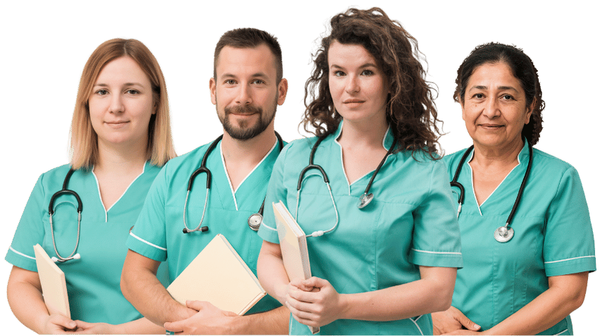 BroDesigns Beispielseite Pflegedienst Team 1